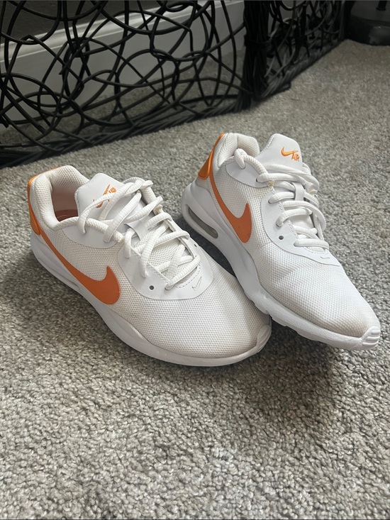 Nike Shoes - Air Nike White and Orange shoes